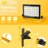 Luz De Trabajo Portátil 60W 5400LM Con Soporte Plegable Y Luz LED Super Brillante 112LEDs Magnética Rotatable Para Sitio De Trabajo Al Aire Libre Pesca - details 8