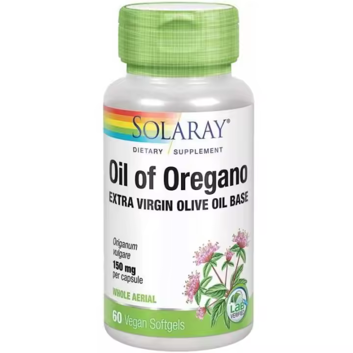 Solaray Oil Of Oregano 150mg 60softgel Softgel - 1
