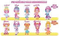 KOOKYLOOS Serie Golden Gala Lily, Rose y Crystal o Valentina, Stella y Pearl . Pack de 3 muñecas coleccionables. Cada muñeca incluye 3 caras diferentes, un bolso, ropa, zapatos de moda y un accesorios - details 7