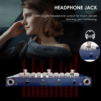 M-VAVE CUBE BABY Pedal De Efectos Para Guitarra Portátil Multifuncional Con Reproducción De Música Inalámbrica Y Grabación De Teléfono Tipo-C - details 3