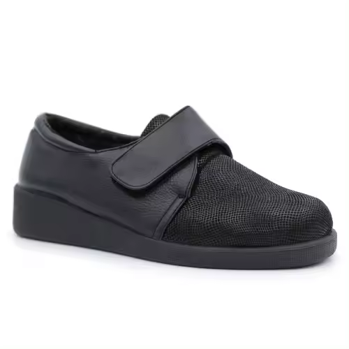 Zapatos confort mujer DR CUTILLAS 57420 con velcro. Hechos en España - 1