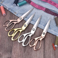 Tijeras De Costura Profesional Vintage Para Telas Y Ropa Herramienta De DIY Cortador De Algodón Acero Inoxidable - details 8