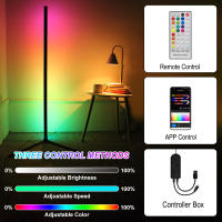 Lámpara De Piso Inteligente Tuya Dimmable RGB LED Moderna Para Decoración De Dormitorio Y Sala De Juegos Control Remoto Alexa - details 5