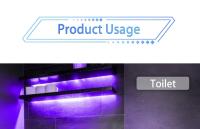 Tira De Luces LED UV 5M DIY Multifunción Para Decoración De Fiesta Barra Halloween Baño Dormitorio Lámparas De Desinfección Y Esterilización - details 9