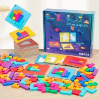 Juego De Rompecabezas Colorido Para Niños Juguetes De Madera Desafío Mental Para Dos Jugadores Regalo Educativo Para Niños Entre 3 Y 6 Años - details 6
