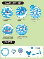 Juego De Mesa Interactivo Para Niños Mini Pingüino Rompe Hielo Juguete De Caza Rana Para Fiestas Y Cumpleaños Regalos Para Niños De 3 a 12 Años - details 3