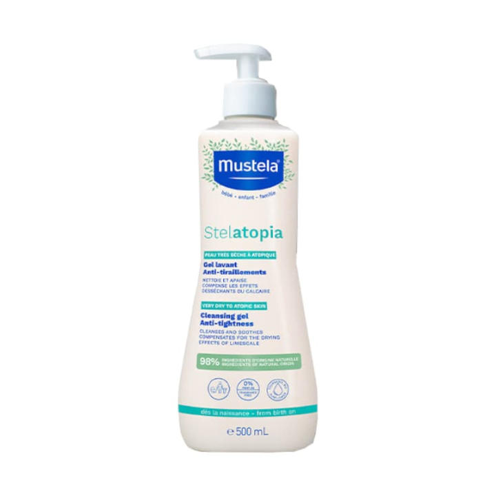 Mustela Stelatopia gel de baño específico para pieles atópicas