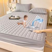 Protector De Sábanas Impermeable Con Cama Durable Antialérgico No Esmerilado Tamaño Ajustable 150/160x200 Anti-Polvo Y Anti-Rasguños - details 7