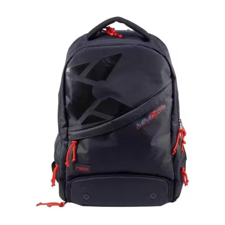 Mochila Nox Team Negro Rojo - 1