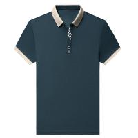 Camisa Polo Hombre Verano Transpirable Estilo Casual Basic V-cuello Ligera De Color Sólido Para Ropa Deportiva Y Diaria - details 2