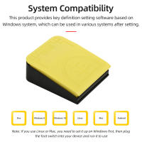 FS17Pro Pedal De Pie Multifuncional Personalizado Conexión Trípode USB+2.4G+BT Modos De Operación Mecánico Para Teclado Y Ratón - details 4