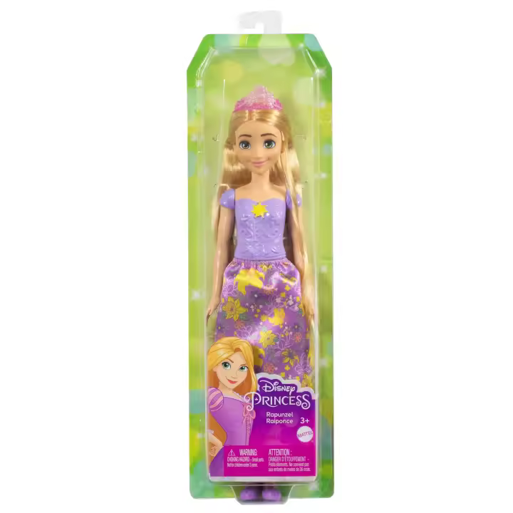 Princesas Disney Muñeca Rapunzel 30 cm Mattel HLX32 - 1