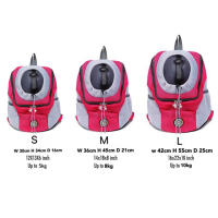 Al Aire Libre Pet Dog Carrier Bag Pet Dog Front Bag Mochila de malla Nuevo doble hombro Mochila de viaje portátil - details 0