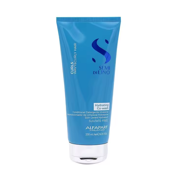 Alfaparf Milano Semi Di Lino Curls Acondicionador Co-Wash Hydrating 200 ml - 1