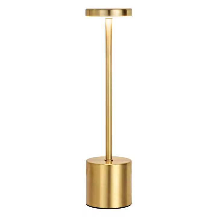 Lámpara De Mesa LED Táctil Recargable Luz Nocturna Para Escritorio Decoración De Habitación Restaurante Hotel Bar Lámpara De Lectura Sin Cable - 1