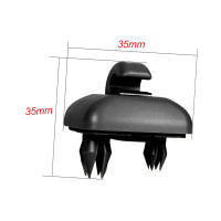 Clip De Solado Para Audi A1 A3 A4 A5 Q3 Q5 A7 B6 B7 B8 S4 S5 - Gancho De Visera Solar Auto Repuesto Original 8E0 857 562 - details 12