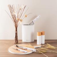 San Ignacio Set de 4 Cuchillos de Cocina Profesionales de Acero Inoxidable con Mangos de Silicona + tabla de corte de regalo - details 10