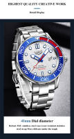 Reloj De Pulsera Deportivo De Lujo Para Hombre LIGE Resistente Al Agua Con Fecha Y Manos Luminosas Correa De Silicona Cuarzo - details 19