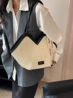 Bolso De Hombre Para Mujer Diseño Moda Nueva Línea Tote De PU Con Cierres De Cremallera Y Dos Manijas Estilo Casual - details 9