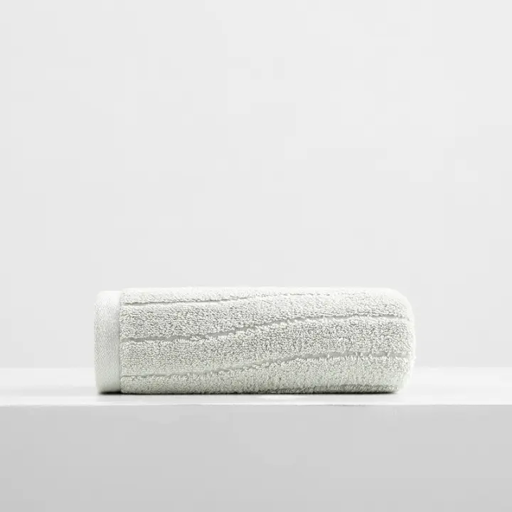 Toalla de Algodón Pure GOOZONE HOME, Gruesa, de clase A, de Algodón Peinado, absorbente de Agua, de jacquard, 35x75 cm - 1