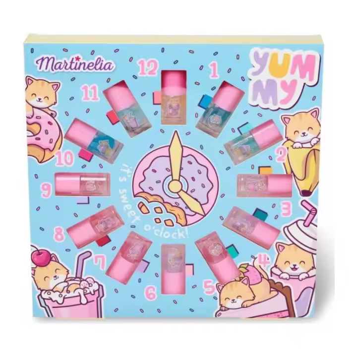 YUMMY KIT 12 ESMALTES DE UÑAS DE MARTINELIA - 1