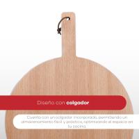 San Ignacio Set de 4 Cuchillos de Cocina Profesionales de Acero Inoxidable con Mangos de Silicona + tabla de corte de regalo - details 5