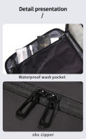 Mochila Multifuncional Fenruien Para Hombres Negocios Clásica De Viaje Con Capacidad Para Portátil De 17.3 Pulgadas Material De Alta Calidad - details 13