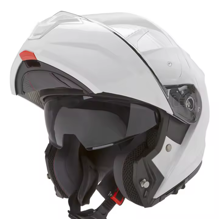 Casco de Moto Modular Garibaldi G100 Solid Blanco - 1