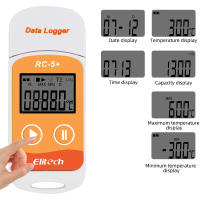 Logger De Temperatura RC-5 USB Datalogger Recorder Para Cadena De Suministro Frigorífica Laboratorios Y Transporte Alimentos JUANJUAN Modelo RC-5+ - details 10