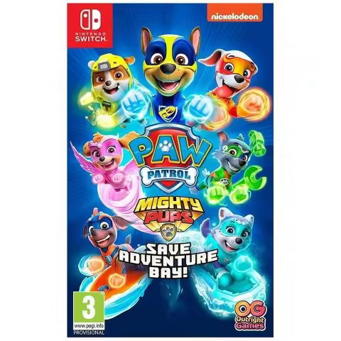 PAW Patrol: Mighty Pups Save Adventure Bay Juego para Consola Nintendo Switch - 1