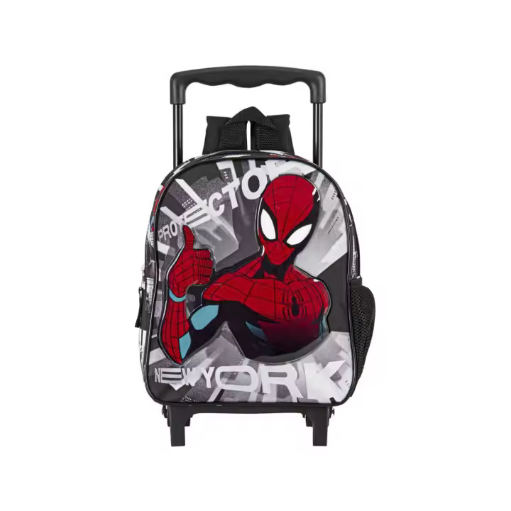 Mochila Guarderia Spiderman Protector con Ruedas Mochilas y carteras Perona - 1