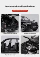 Modelo De Coche De Negocios De Lujo a Escala 1:32 Con Decoraciones �nicas Del Consolador Y Sonido Luz Alta Divertida Adorno Metal CCA - details 10