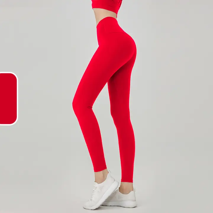 Nuevas Leggings De Yoga Para Mujer 2023 Pantalones Deportivos De Talle Elástico Fitness Gimnasio Yoga Pantalones De Ejercicio Wear Adecuado Para Mujer - 1