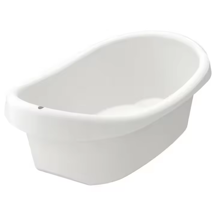 Bañera para bebe Lättsam Ikea blanco/verde - 1