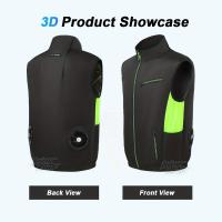 Chaleco De Enfriamiento Para Verano 2025 Con Ventilador Portátil Ropa Aire Acondicionada Enfriamiento Continuo 13 Horas Ideal Para Trabajo En Altas Temperaturas Pesca - details 5