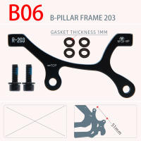 Juego De Frenos De Disco Para Bicicleta De Montaña Electrónica Adaptador De Calipero De Aluminio 160/180/203mm Accesorio Hidráulico PM/IS - details 10
