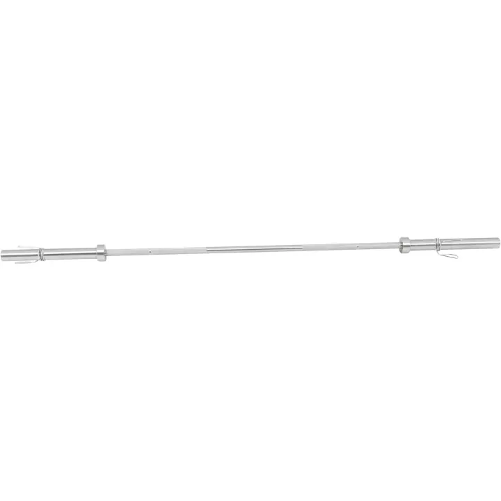 Gorilla Sports Barra de pesas olímpica 220 cm Pro - 1