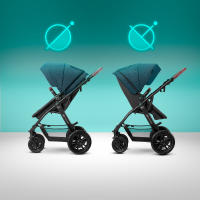 Kinderkraft Carrito Xmoov 3 en 1 con MINK PRO de Bebé 2023 2 Piezas Desde 0 meses hasta 22 kg - Capazo y silla de paseo - details 6