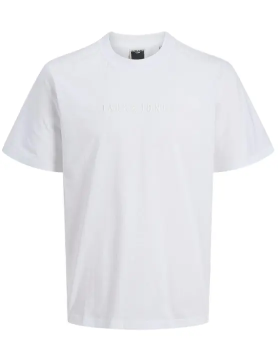 Camiseta Jack&Jones Charge blanco manga corta para hombre - 1