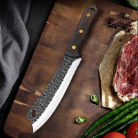 Cuchillo De Cocina Profesional 7 Pulgadas Acero Inoxidable Cuchillo De Resbaladizo Para Pescado Y Carne Cuchillo De Cuchillero Eco-amigable Durable Para El Hogar - details 4