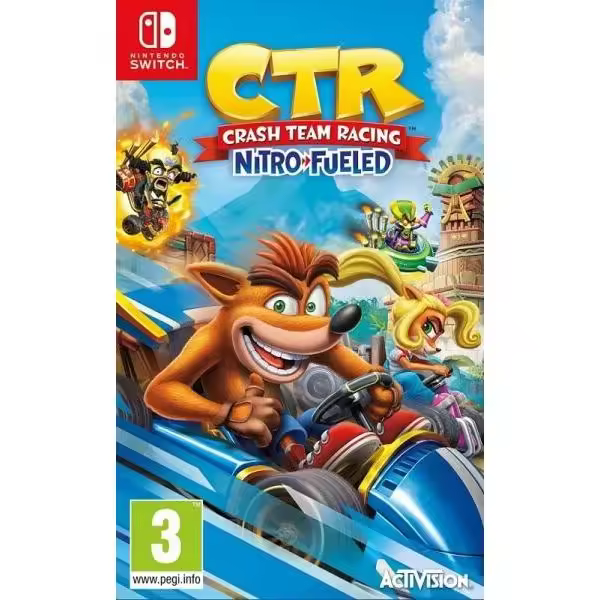 Crash Team Racing Nitro-Fueled Nintendo Switch PAL España Nuevo Precintado Envio en menos de 24 horas - 1