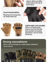 Guantes Proteccion Media Dedo Universal Para Entrenamiento Fitness Antideslizante Ciclismo Transpirables Y Duraderos Viajes Al Aire Libre - details 4