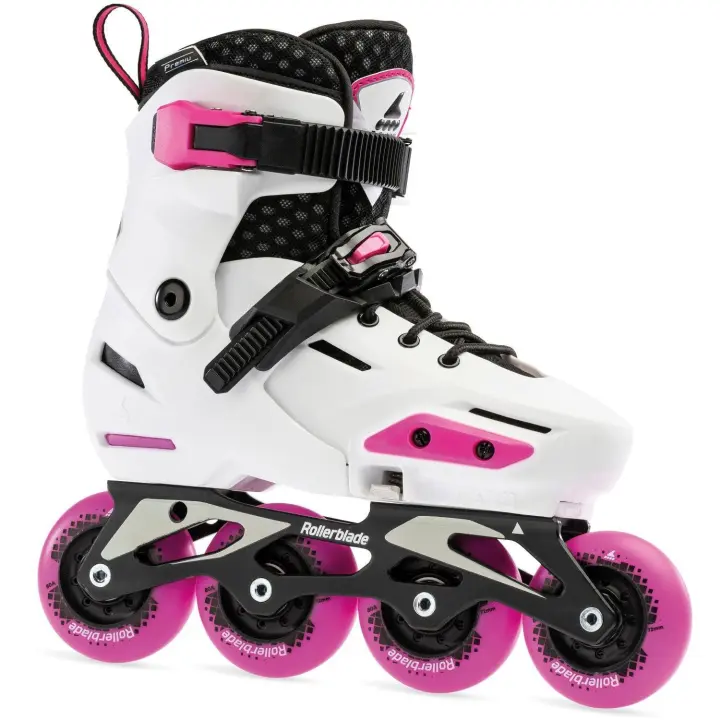 Patines Extensibles Rollerblade Apex G White Pink - 1