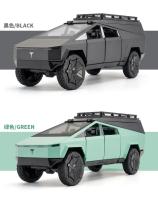 Modelo De Coche De Aleación 1:24 Tesla Pick up Juguetes RV De Camping Decoración Regalo Metal Sin Batería Para Mayores De 14 Años - details 3