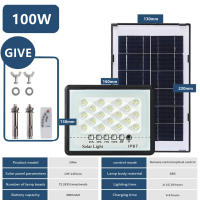 Lámpara Solar LED Super Brillante 100W 200W 300W 400W IP67 Impermeable Exterior Farol De Inundación Para Jardín Luz De Calle Moderna - details 0