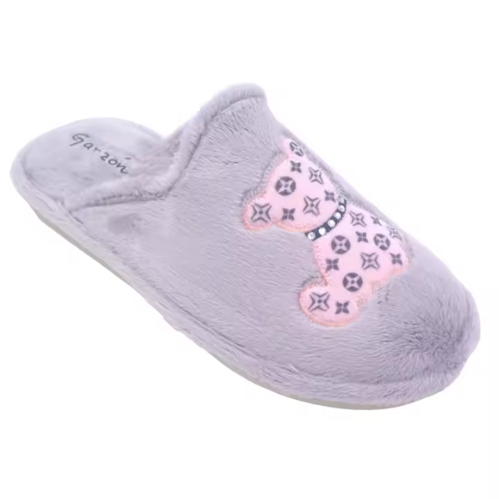 Garzon Zapatilla De Casa Invierno De Mujer "Osito"  Referencia: P482-275 Osito GARZON Zapatillas Zapatillas de estar por casa calentita y cómoda, fabricadas en suaves tejidos. Original Diseño "Osito". * Suela ligera y Especial - 1
