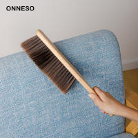 Cepillo De Limpieza Para El Hogar Con Mango Largo De Madera Suave Para Eliminar Polvo Cepillo De Cama Para Sofá Personalizable Con Logo - details 6