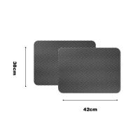 2pcs Pegatinas De Ventanas De Coche Electrostáticas Protector UV Y Temperatura Adhesivas Para Casa Accesorios De Auto - details 6