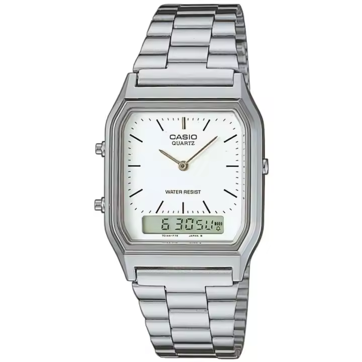 Casio Reloj 230a7d Plateado Unisex - 1