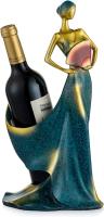 Botella de Vino Soportes Estante del Vino Soporte de la Estanteria para Vinos Rojo Resina para Accesorios Barra del Hogar Decoración Cocina Habitación, Regalo Novedad para Fiesta Boda de Navidad - details 0